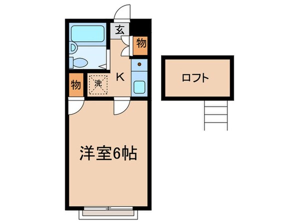 Villa５１０Ⅱの物件間取画像